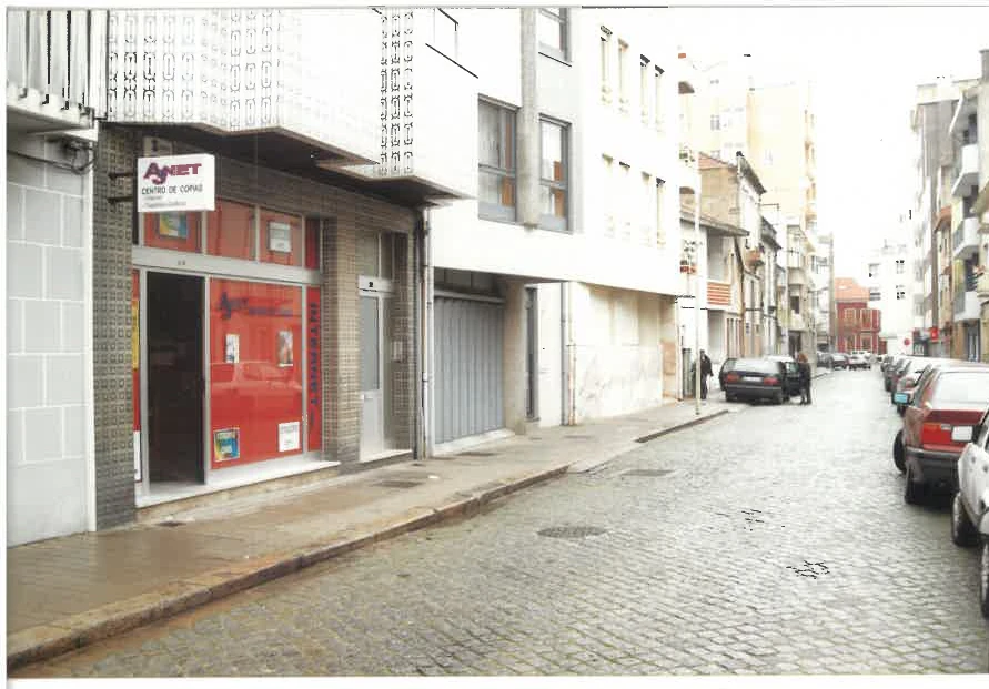 Antiga loja AJNET na Póvoa de Varzim no início da história da empresa